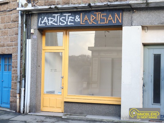 mortain - centre ville