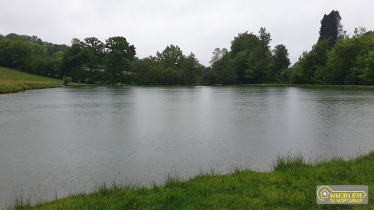 propriete avec 2 etangs a ger
